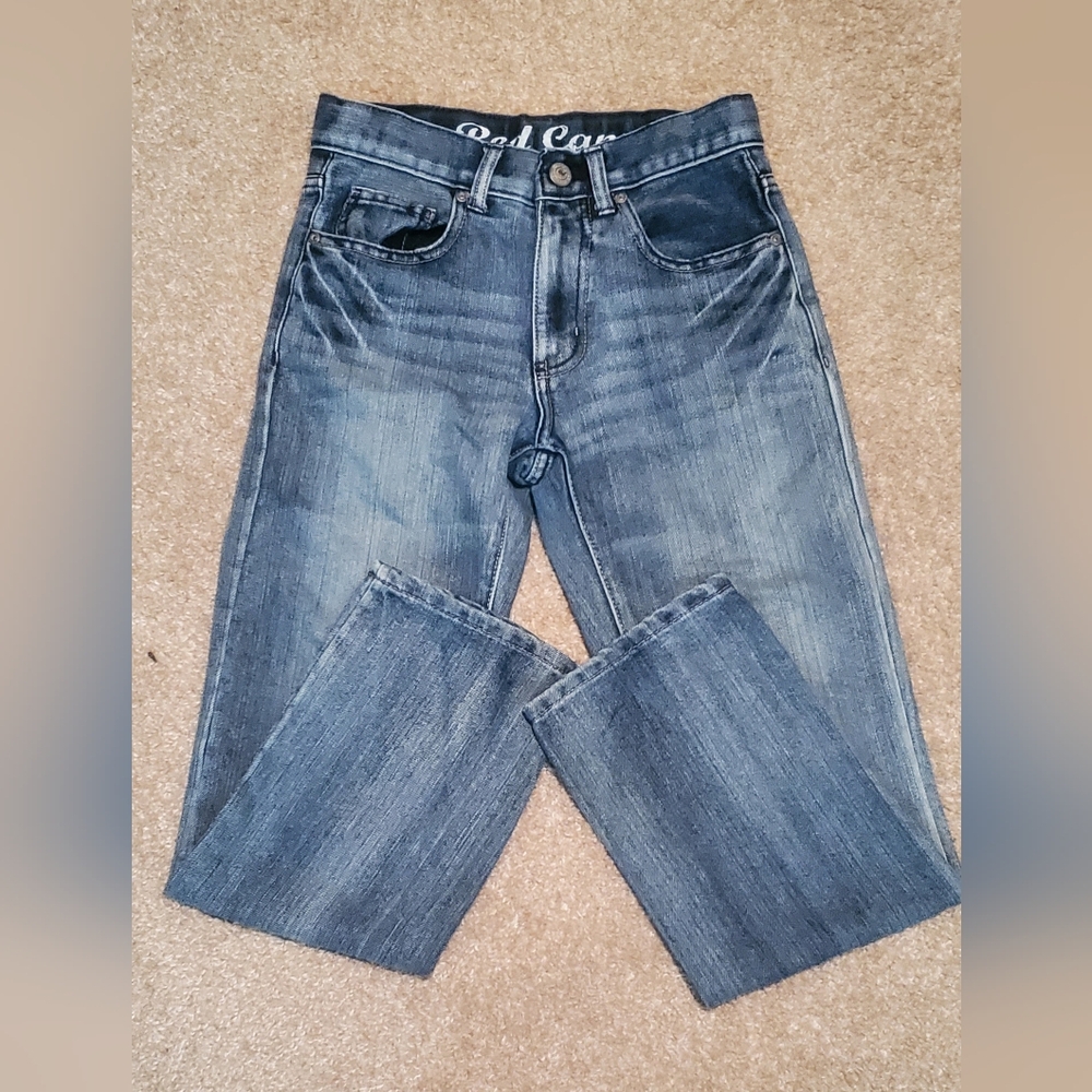 Boys Red Camel Jeans